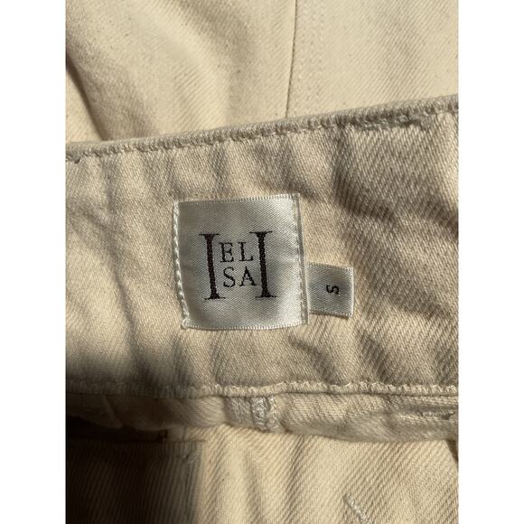 Helsa 'Low Rise' White Mini Skirt Size S - Picture 4 of 5